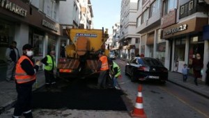 YOL ONARIM ÇALIŞMALARI DEVAM EDİYOR