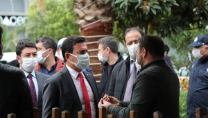 BAŞKAN ARAS, TAŞKIN YAŞANAN BÖLGELERDE İNCELEMELERDE BULUNDU