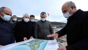 Başkan Büyükakın, Hereke Sahil Projesi'ni inceledi