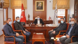 BAŞKAN ERGİN PROJELERİNİ TANITTI