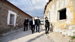 Başkan İduğ'dan "Kentsel yenileme turu"