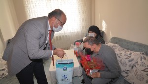 BAŞKAN MUSTAFA ÇÖL'DEN ENGELLİ AİLELERİNE SÜRPRİZ ZİYARET