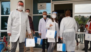 Başkan Oran sağlık çalışanlarını unutmadı; "Size minnettarız!"  