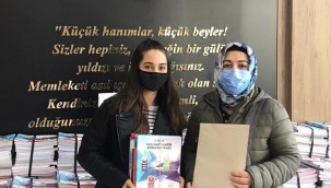 BAŞKAN SANDAL'DAN BAYSEM'Lİ ÖĞRENCİLERE SINAVLARA HAZIRLIK KİTABI