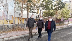 Başkan Sunar sahadaydı