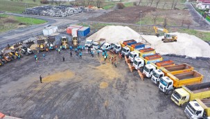 BEYLİKDÜZÜ BELEDİYESİ 270 PERSONEL VE 90 ARAÇLA KIŞA HAZIR