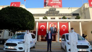 Büyükşehir, Covid-19'la mücadelede yeni yöntemler geliştiriyor