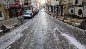 Cadde ve Sokaklar Yıkandı