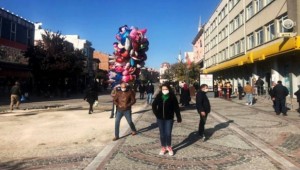 Edirne'de işlek caddelere kişi sınırlaması getirildi