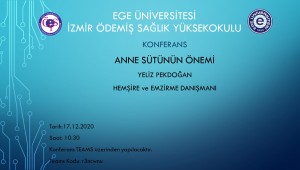 EÜ İzmir Ödemiş Sağlık Yüksekokulundan çevrimiçi panel ve konferans