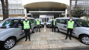 Gaziemir Belediyesi'nden filyasyon ekiplerine ulaşım desteği