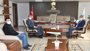 Genel Müdür Aslay, Başkan Alhan'ı Ağırladı