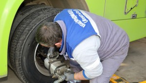 Güvenli yolculuk için otobüsler kışa hazır