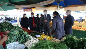 Güzelbahçe'de Koronavirüs Denetimi