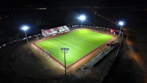 İLÇE ŞEHİR STADYUMU GÖZ KAMAŞTIRIYOR