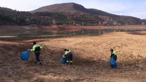 KEÇİÖREN'İN MESİRE ALANLARINDA KIŞ TEMİZLİĞİ