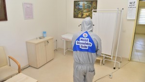 Kepez'de koronavirüsle mücadele sürüyor  