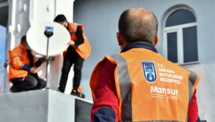 MANSUR YAVAŞ'TAN TÜRKİYE'DE İLK VE TEK: ANKARA'DA 914 KÖY ÜCRETSİZ İNTERNETE KAVUŞTU