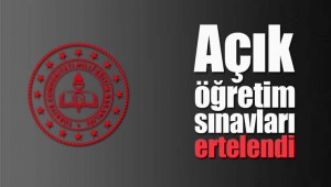 MEB duyurdu: Açık öğretim sınavları ertelendi!!