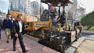 Muratpaşa Belediyesi, 4 yıl içinde toplam 695 bin 640 ton sıcak asfalt üretti