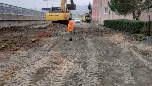 Tavşantepe TOKİ Konutları'na yeni asfalt yol