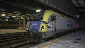 Türkiye'den Çin'e giden ihracat treni Sivas'a ulaştı