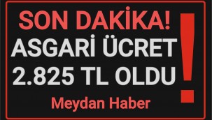 Yeni asgari ücret belli oldu !!