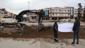 YENİ İTFAİYE HİZMET BİNASI İÇİN ÇALIŞMALAR BAŞLADI