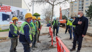 "Yenişehir'de içme suyu hatları ilk kez yenileniyor"