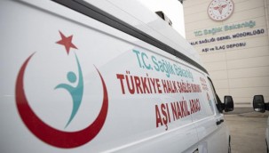 Aşı sevkiyatına anbean takip