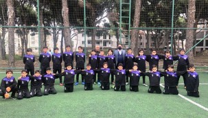 BAŞKAN ALKAN'DAN HOROZKÖYSPOR ALTYAPI İDMANINA ZİYARET