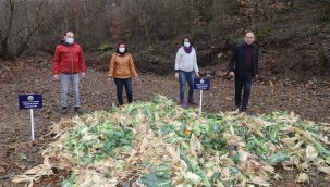 Bitkisel Atıklar Yaban Hayvanlarına Yem Oldu