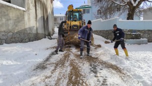 BURHANİYE KAR SINAVINI BAŞARIYLA ATLATTI