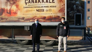 ​ÇANAKKALE SAVAŞLARI MOBİL MÜZESİ'NE BAŞKAN ALTINOK'TAN TAM DESTEK