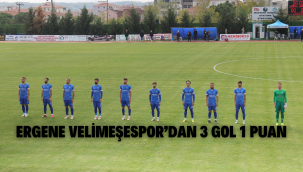 Ergene Velimeşespor Zorlu Uşak Deplasmanından Puanla Döndü