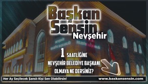 HER AY KURAYLA BELİRLENECEK KİŞİ 1 SAAT BELEDİYE BAŞKANI OLACAK