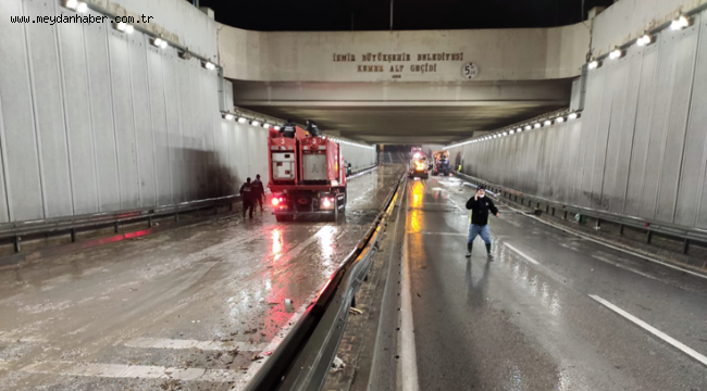 İzmir Büyükşehir Belediyesi'nde yağış seferberliği