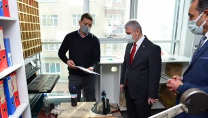 Valimiz Şoförler Odasını Ziyaret Etti