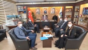 ZAFER KALKINMA AJANSINDAN BAŞKAN ÇÖL'E ZİYARET