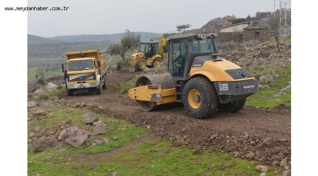 Aliağa Belediyesi Ekipleri Kalabak Mahallesi'nde