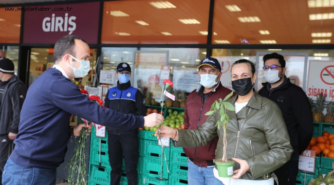 BAŞKAN ATAY 14 ŞUBAT'TA ÇALIŞANLARI UNUTMADI
