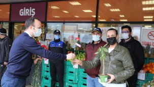 BAŞKAN ATAY 14 ŞUBAT'TA ÇALIŞANLARI UNUTMADI