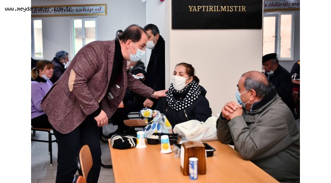 BAŞKAN ÇALIK, HIZIR LOKMASI DAĞITTI