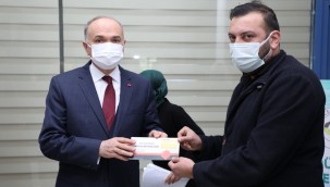 BAŞKAN ÖZLÜ'DEN ESNAFA CAN SUYU