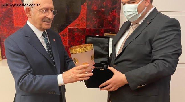 Başkan Yetişkin'den CHP Genel Başkanı Kılıçdaroğlu'na ziyaret 