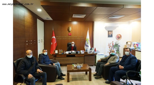 Başkan Yüksel'e Geçmiş Olsun Ziyaretleri Devam Ediyor