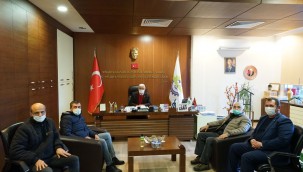 Başkan Yüksel'e Geçmiş Olsun Ziyaretleri Devam Ediyor