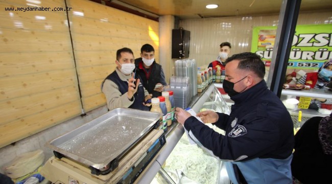 BAYRAKLI ZABITASINDAN PAZAR YERİ UYGULAMASI