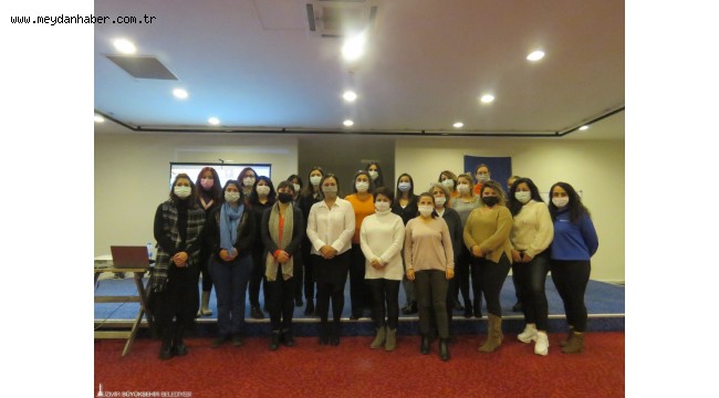 Büyükşehir pandeminin etkilerine karşı kadın çalışanlarına eğitim verdi