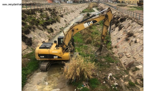 DERE YATAKLARI TEMİZLENİYOR